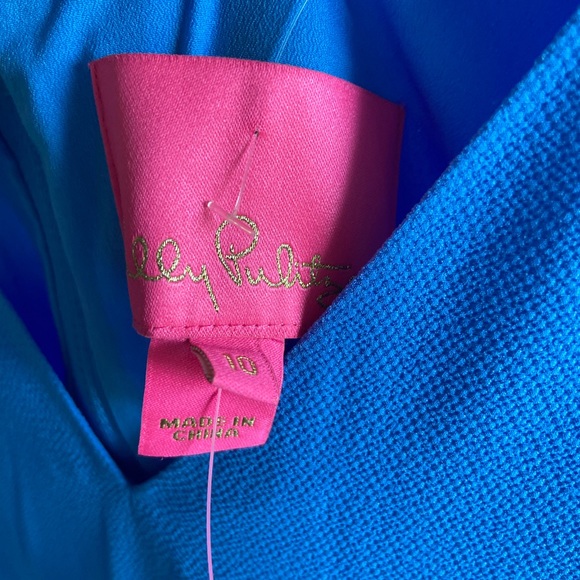 Lilly Pulitzer Maurine Blue Tiered Maxi Dress - Picture 3 of 5